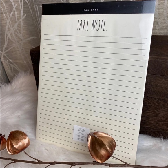 RAE DUNN TWO LEGAL SIZED NOTEPADS RD 2020 HTF VHTF - Picture 6 of 7